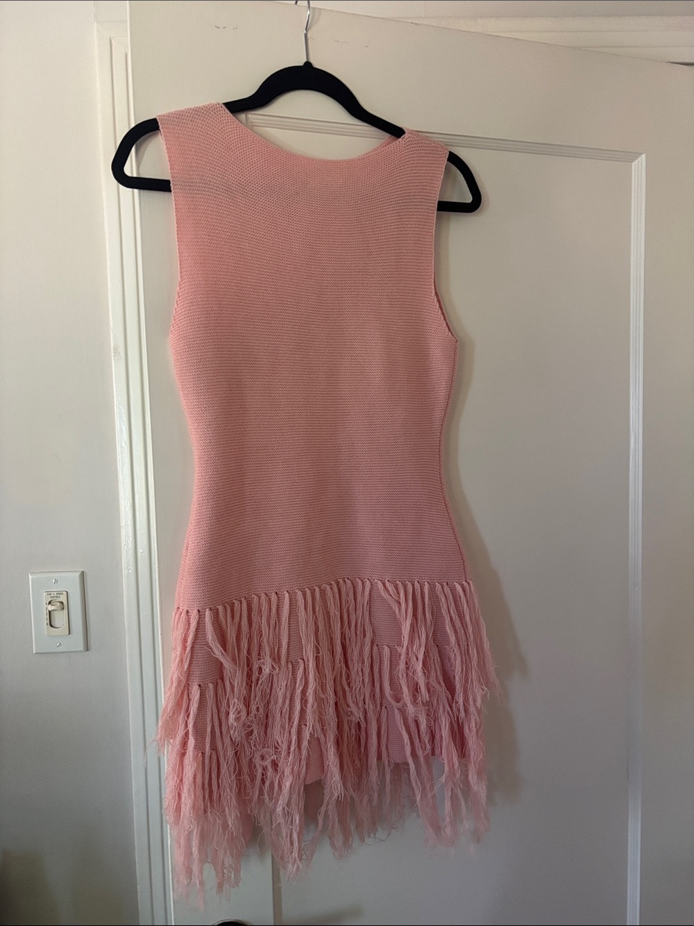 Amazon Knit Fringe Dress